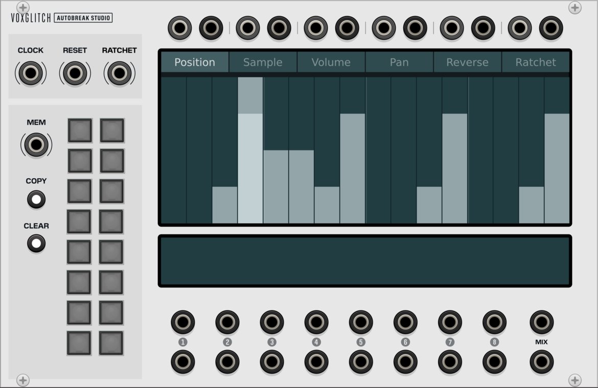 Autobreak Studio front panel
