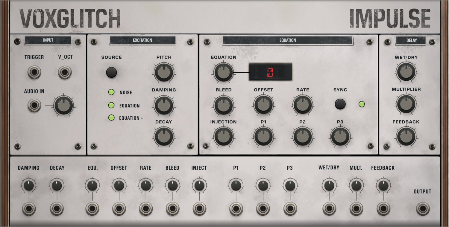 Impulse front panel