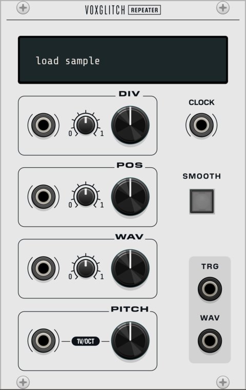 Repeater front panel